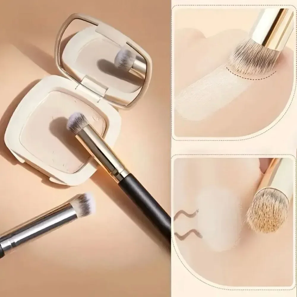 NWT Kabuki Multi-Purpose Face Makeup Brush Blending, Buffing, Flawless Finish